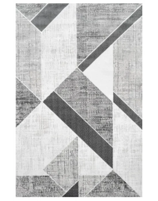 Moda 4428 Antrasit Akrilik Salon Halısı