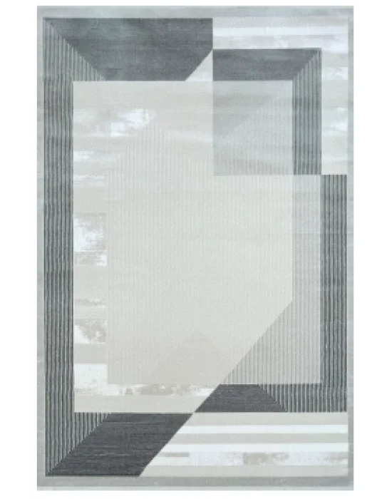 Moda 4540 Antrasit Akrilik Salon Halısı