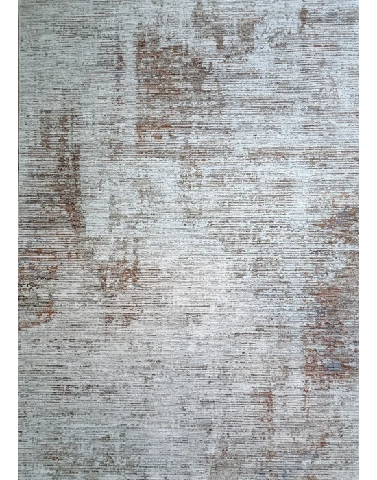 Stella 765 Krem Bej Eskitme Desenli Makine Halısı