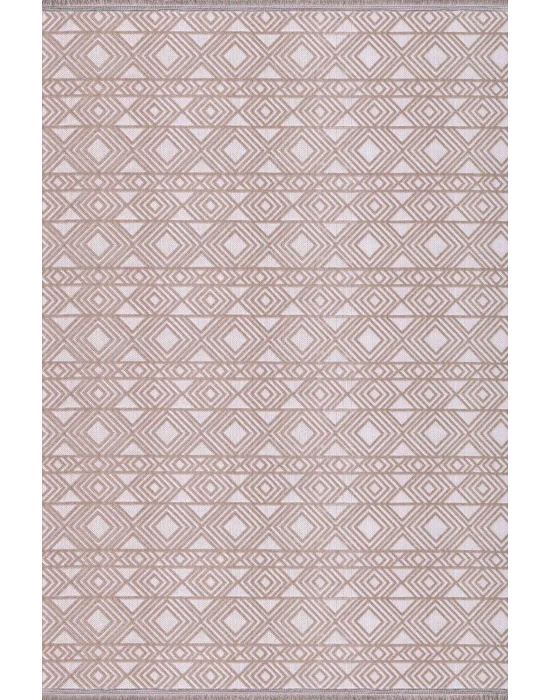 Sofia 03A Vizon Yıkanabilir Dekoratif Makine Halısı