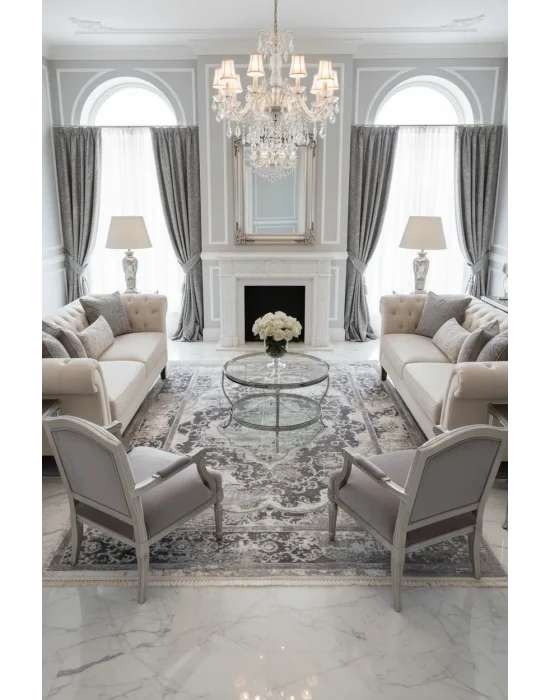Arora 31889-095 Pamuk Tabanlı Akrilik Salon Halısı