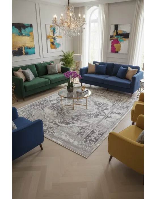 Arora 31889-095 Pamuk Tabanlı Akrilik Salon Halısı