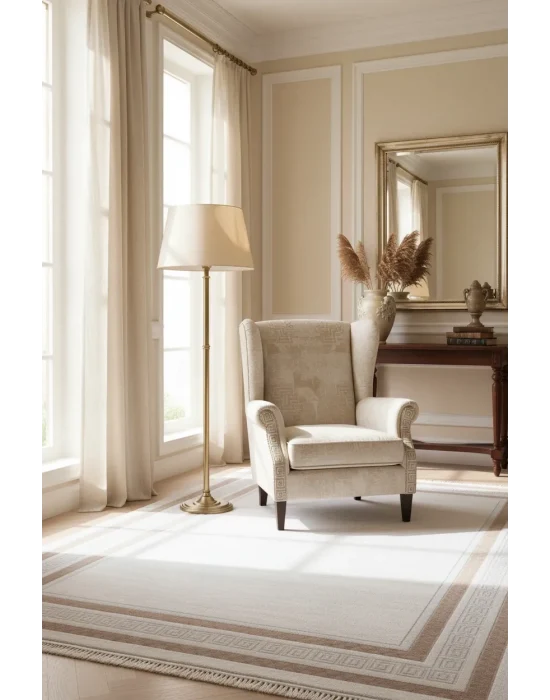 Arora 64879-070 Pamuk Tabanlı Akrilik Salon Halısı