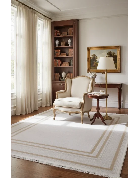 Arora 66567-079 Pamuk Tabanlı Akrilik Salon Halısı