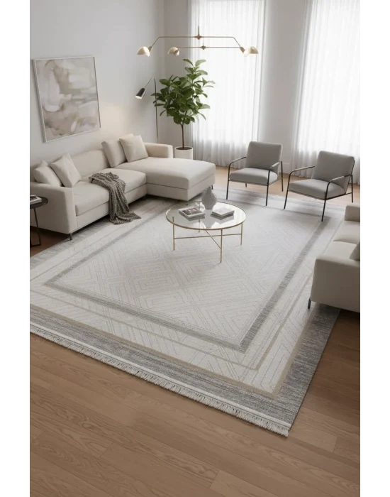 Arora 66570-075 Pamuk Tabanlı Akrilik Salon Halısı