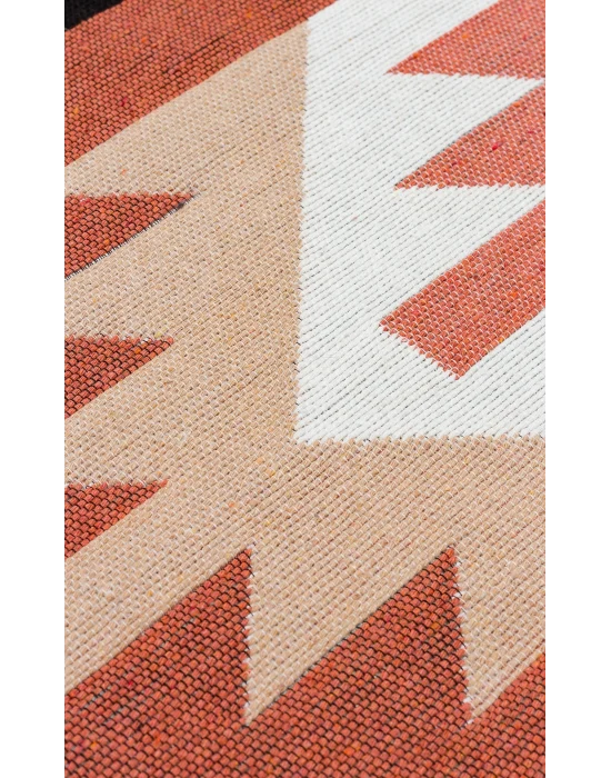 Arya Ar 39 Multy %100 Geri Dönüşümlü Pamuktan Çift Taraflı Yıkanabilir Modern Dekoratif Kilim