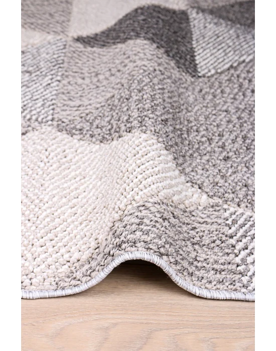 Astra 19788A Bej Bukle Tekniğiyle Üretilmiş Modern Makine Halısı