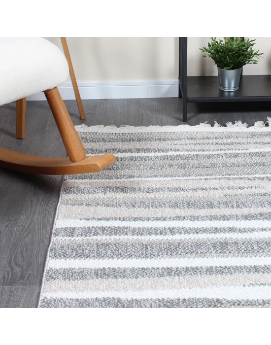 Boho BH-8 Multi Bukle Dokuma Modern Makine Halısı