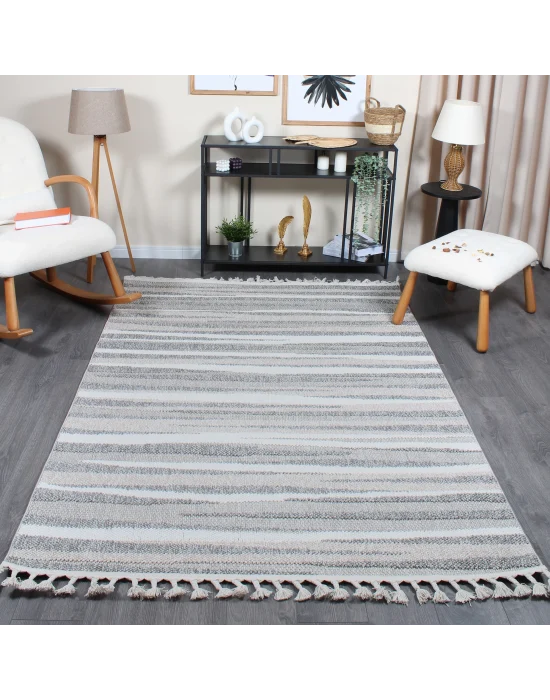 Boho BH-8 Multi Bukle Dokuma Modern Makine Halısı