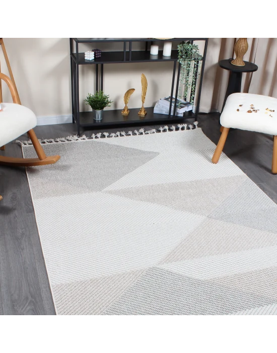 Boho BH-9 Multi Bukle Dokuma Modern Makine Halısı