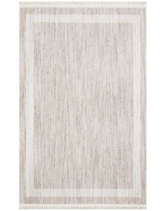 Cozy CZY 05 Grey Hav Toz Vermez Modern Örgü Dokuma Makine Halısı