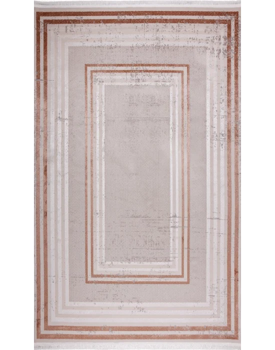 Deco 535A Kemik Terra Akrilik Salon Halısı