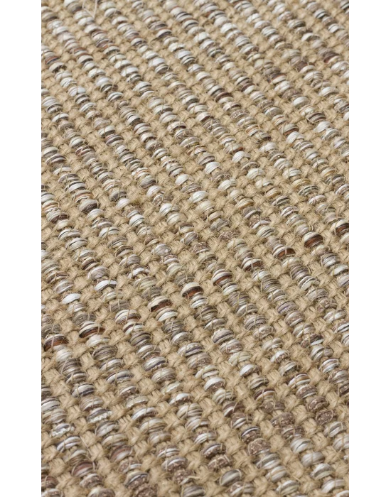 DOHA HALI 0009 Jüt ve Polyester ile Üretilen Çift Taraflı Modern Kilim