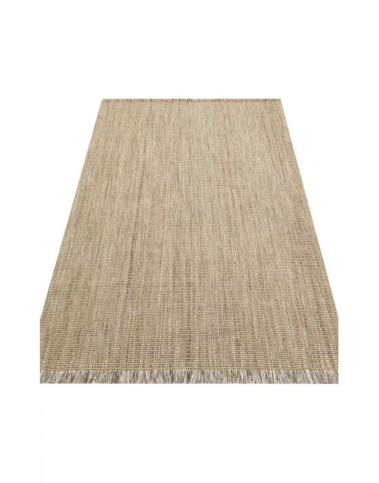 DOHA HALI 0009 Jüt ve Polyester ile Üretilen Çift Taraflı Modern Kilim