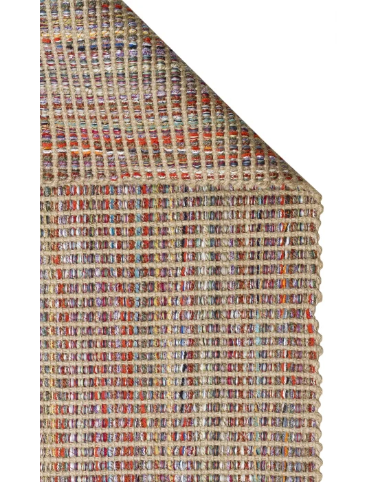 DOHA HALI 0014 Jüt ve Polyester ile Üretilen Çift Taraflı Modern Kilim
