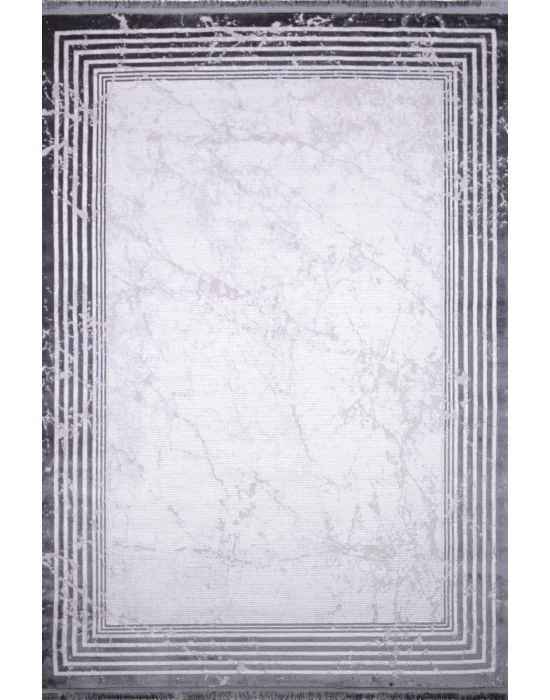 Elit 20601A Gri Akrilik Makine Halısı