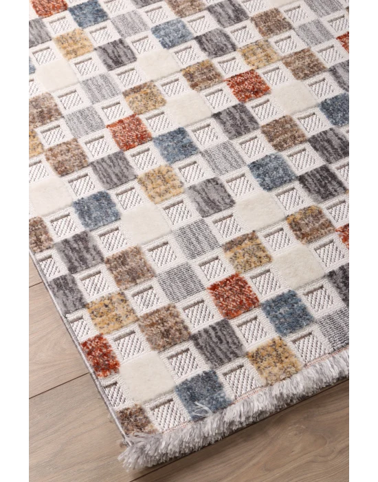 Fiesta 6669A Multi Özel Dokuma Tekniğiyle Üretilmiş Modern Makine Halısı ✄