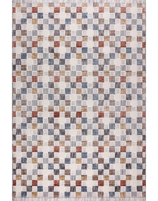 Fiesta 6669A Multi Özel Dokuma Tekniğiyle Üretilmiş Modern Makine Halısı ✄