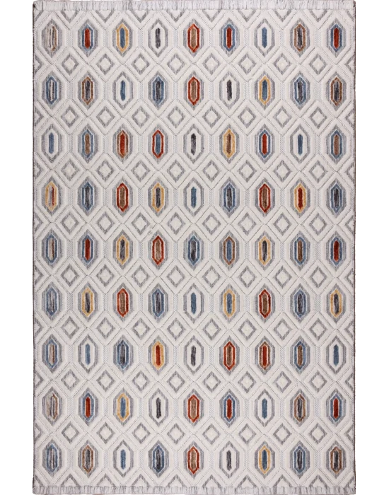 Fiesta 8748A Multi Özel Dokuma Tekniğiyle Üretilmiş Modern Makine Halısı ✄