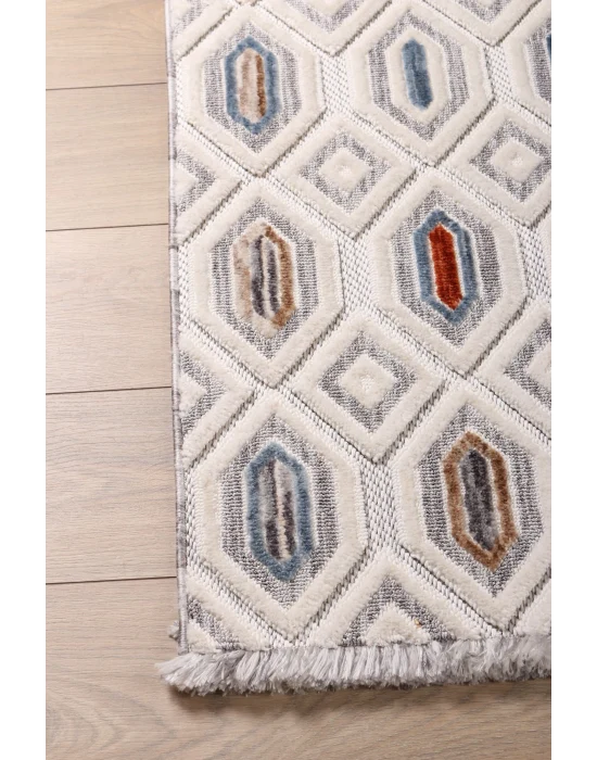 Fiesta 8748A Multi Özel Dokuma Tekniğiyle Üretilmiş Modern Makine Halısı ✄