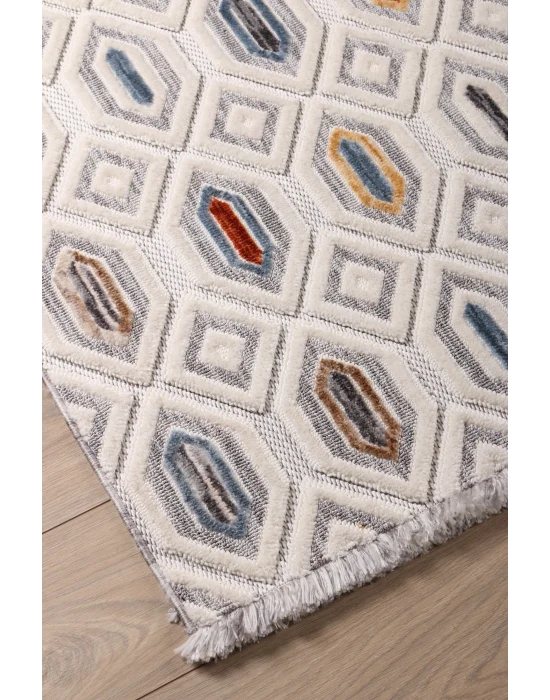 Fiesta 8748A Multi Özel Dokuma Tekniğiyle Üretilmiş Modern Makine Halısı ✄