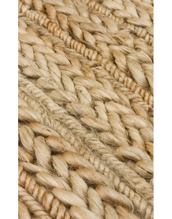 Choti Mıx Natural Flatweave Natural Jüt İle Üretilen El Dokuma Hasır Halı