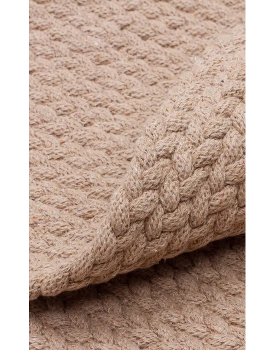FLATWEAVE KILIM 0847 Renkli Jüt Görünümlü Hasır Örgü Halı