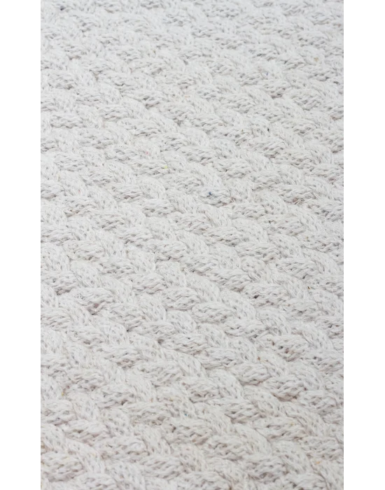 FLATWEAVE KILIM 0871 Renkli Jüt Görünümlü Hasır Örgü Halı