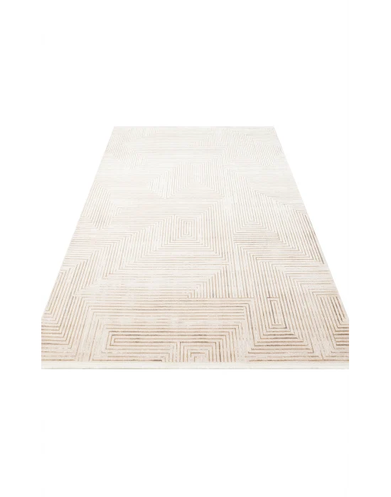 LYKIA HALI 0001 Sade ve Modern Akrilik Makine Halısı