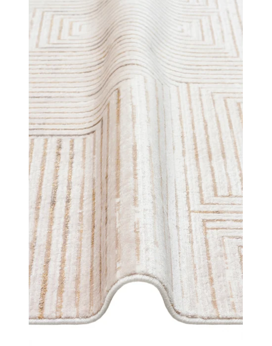LYKIA HALI 0042 Sade ve Modern Akrilik Makine Halısı