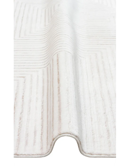 LYKIA HALI 0058 Sade ve Modern Akrilik Makine Halısı