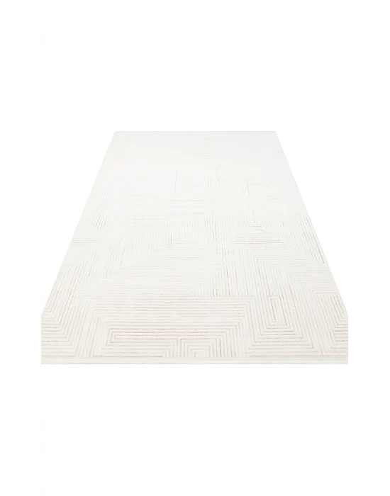 LYKIA HALI 0058 Sade ve Modern Akrilik Makine Halısı