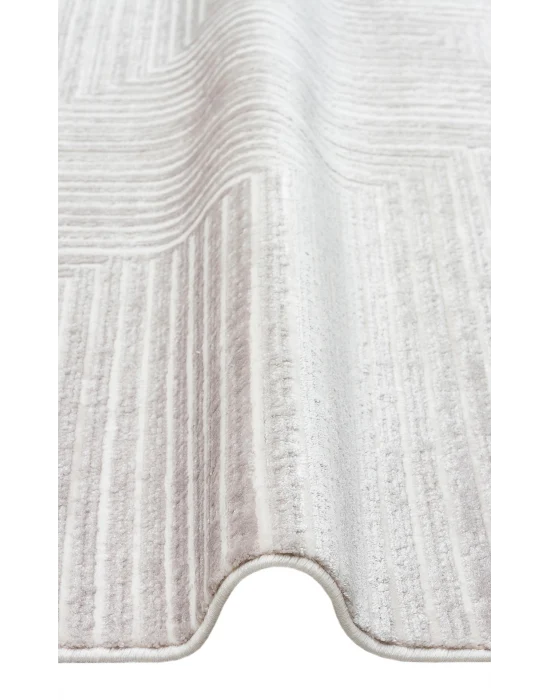 LYKIA HALI 0063 Sade ve Modern Akrilik Makine Halısı