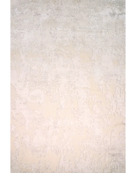 Mellow 308A Bej Modern Yumuşak Dokulu Dekoratif Halı