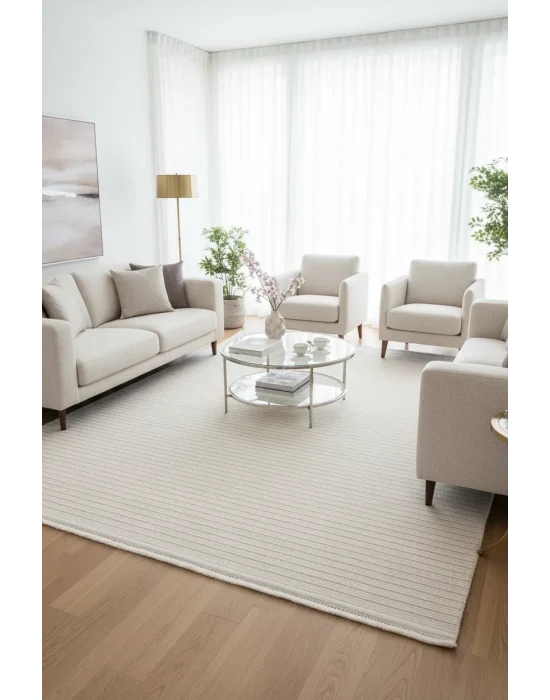 Narbe NB10 Bukle Modern Desenli Makine Halısı
