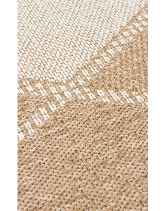 Salda SLD 04 NATURAL WHITE Güneş Işığı ve Suya Dayanıklı Jüt Görünümlü Sisal Halı
