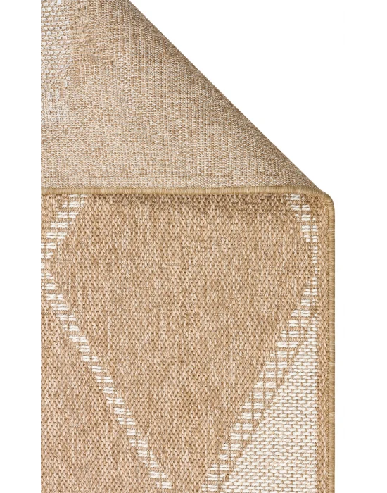 Salda SLD 04 NATURAL WHITE Güneş Işığı ve Suya Dayanıklı Jüt Görünümlü Sisal Halı