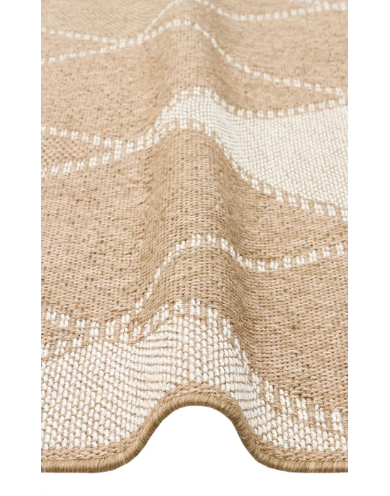 Salda SLD 04 NATURAL WHITE Güneş Işığı ve Suya Dayanıklı Jüt Görünümlü Sisal Halı