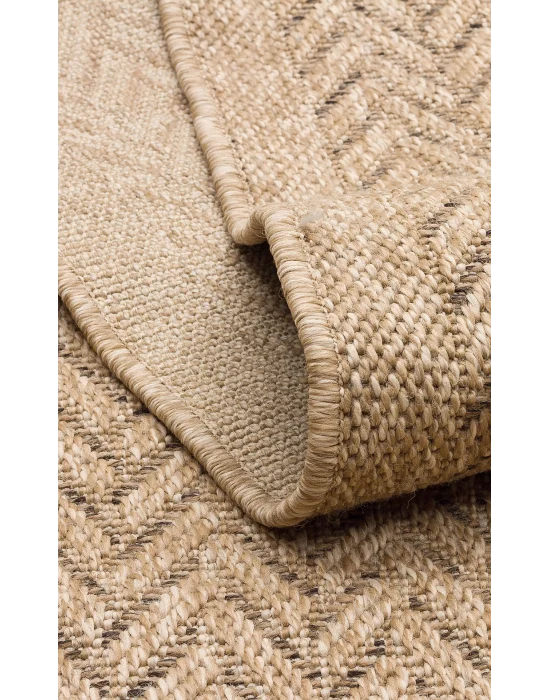 Salda SLD 05 NATURAL Güneş Işığı ve Suya Dayanıklı Jüt Görünümlü Sisal Halı