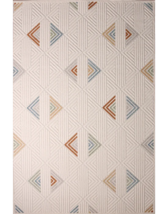 Sembol 31374A Multi Dekoratif Modern Desen Makine Halısı