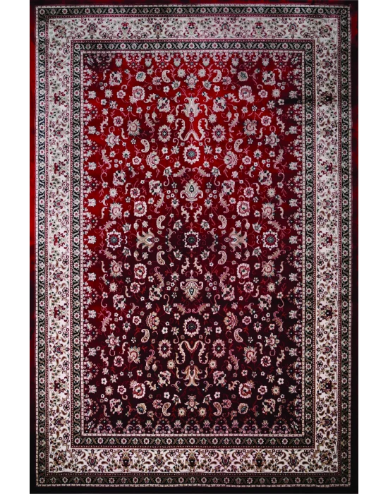 Zeyrek 753 Kırmızı Klasik Desen Makine Halısı