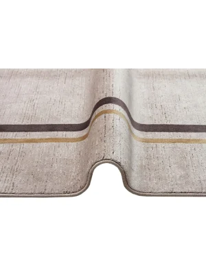 LUGANO HALI 0171 Art Deco Modern Bordürlü Yüksek Kalite Sık Dokuma Salon Halısı