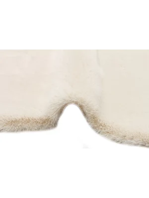 MOLLIS POST 0006 Yumuşak Dokulu Uzun Tüylü Yıkanabilir Tavşan Postu