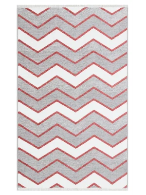 NOA KILIM 0242 Yıkanabilir Çift Taraflı Yumuşak Dokulu İnce Çocuk-Bebek Odası Halısı