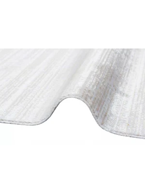 SATEEN HALI 0227 Hav Toz Vermez Yıkanabilir Kaymaz İnce Dokuma Modern Halı