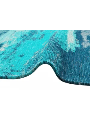 SMART HALI 0512 Kolay Kullanımlı Çok Renkli Modern İnce Dokuma Halı