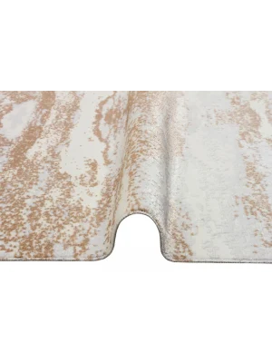 SATEEN HALI 0350 Hav Toz Vermez Yıkanabilir Kaymaz İnce Dokuma Modern Halı