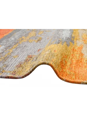 SMART HALI 0257 Kolay Kullanımlı Çok Renkli Modern İnce Dokuma Halı