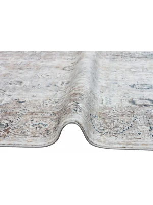 VERONA HALI 0385 Kolay Kullanımlı Yumuşak İpeksi Tuşeli Yüksek Alçak Oymalı Modern İnce Makine Halısı