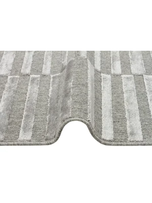 ZENITH HALI 0022 Yüksek Alçak Dokulu Naturel Yün ve Viskon Modern Dokuma Halı